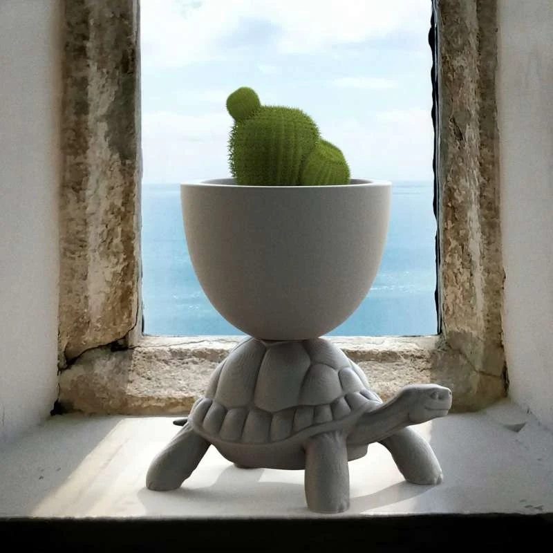 Turtle Carry Planter and Champagne Cooler by Qeeboo - Image 15