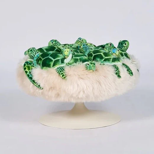 Turtle Pouf by AP Collection - Image 4