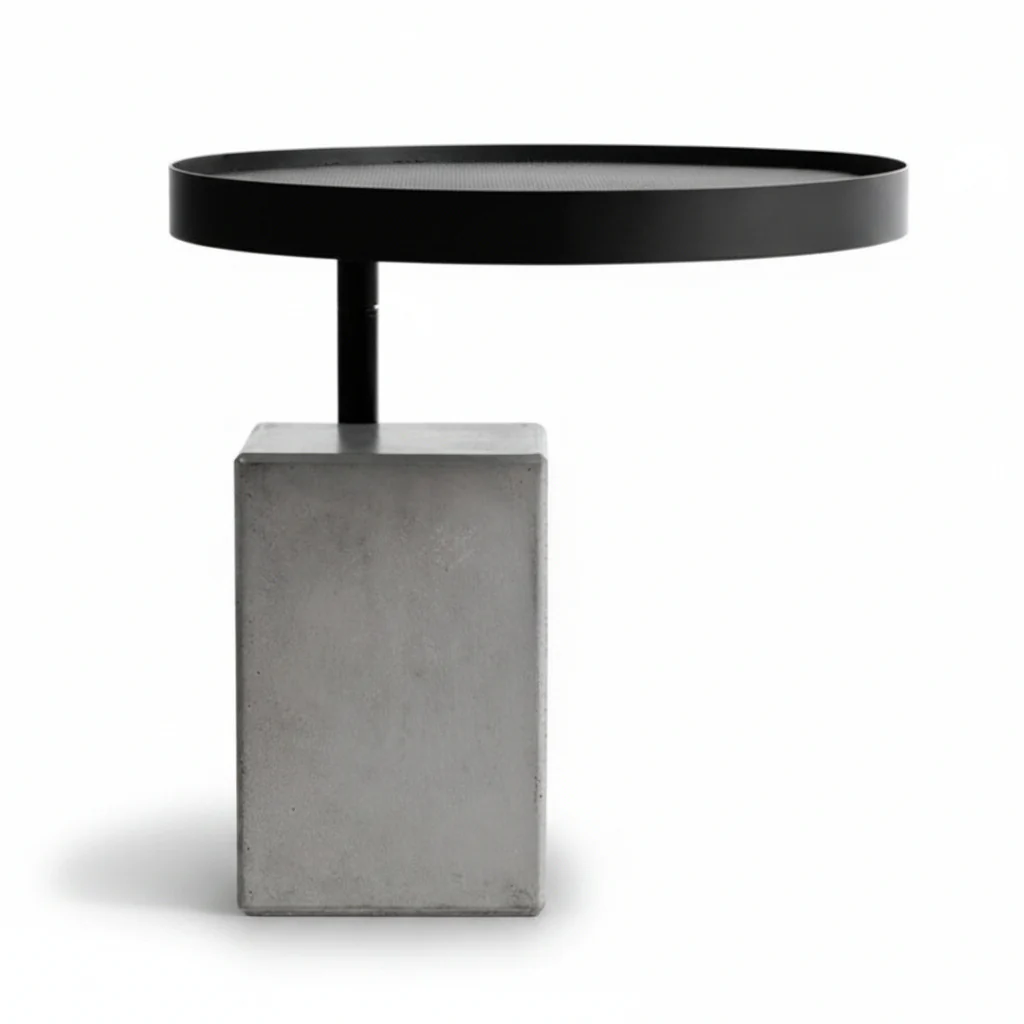 Twist Side Table by Lyon Beton
