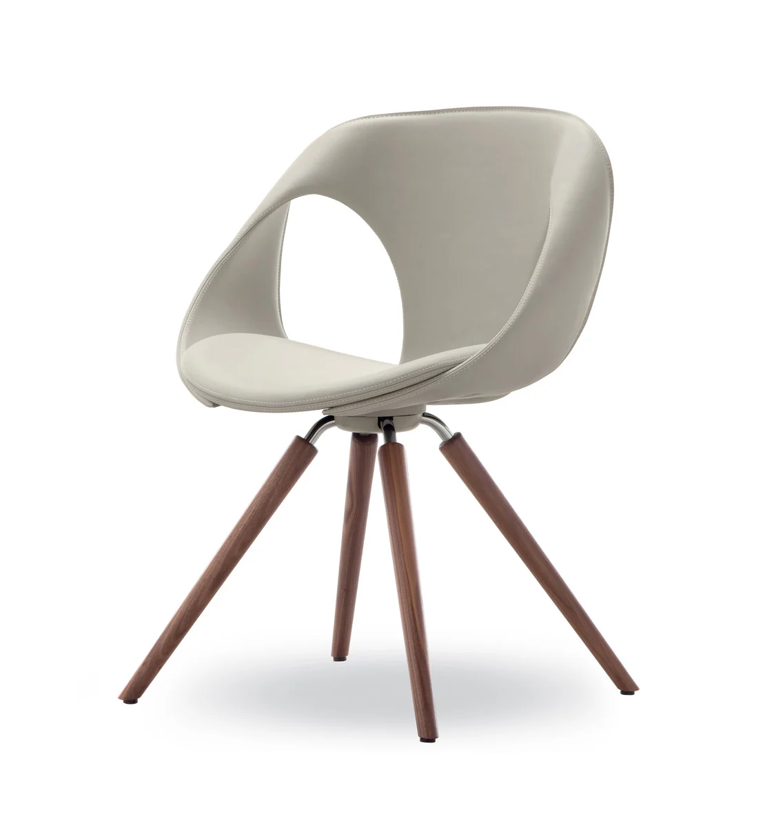 Up Chair Upholstered Shell (907.31) by Tonon - Image 2