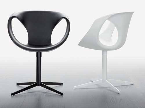 Up Chair (with cross-base) 907.73 by Tonon - Image 3