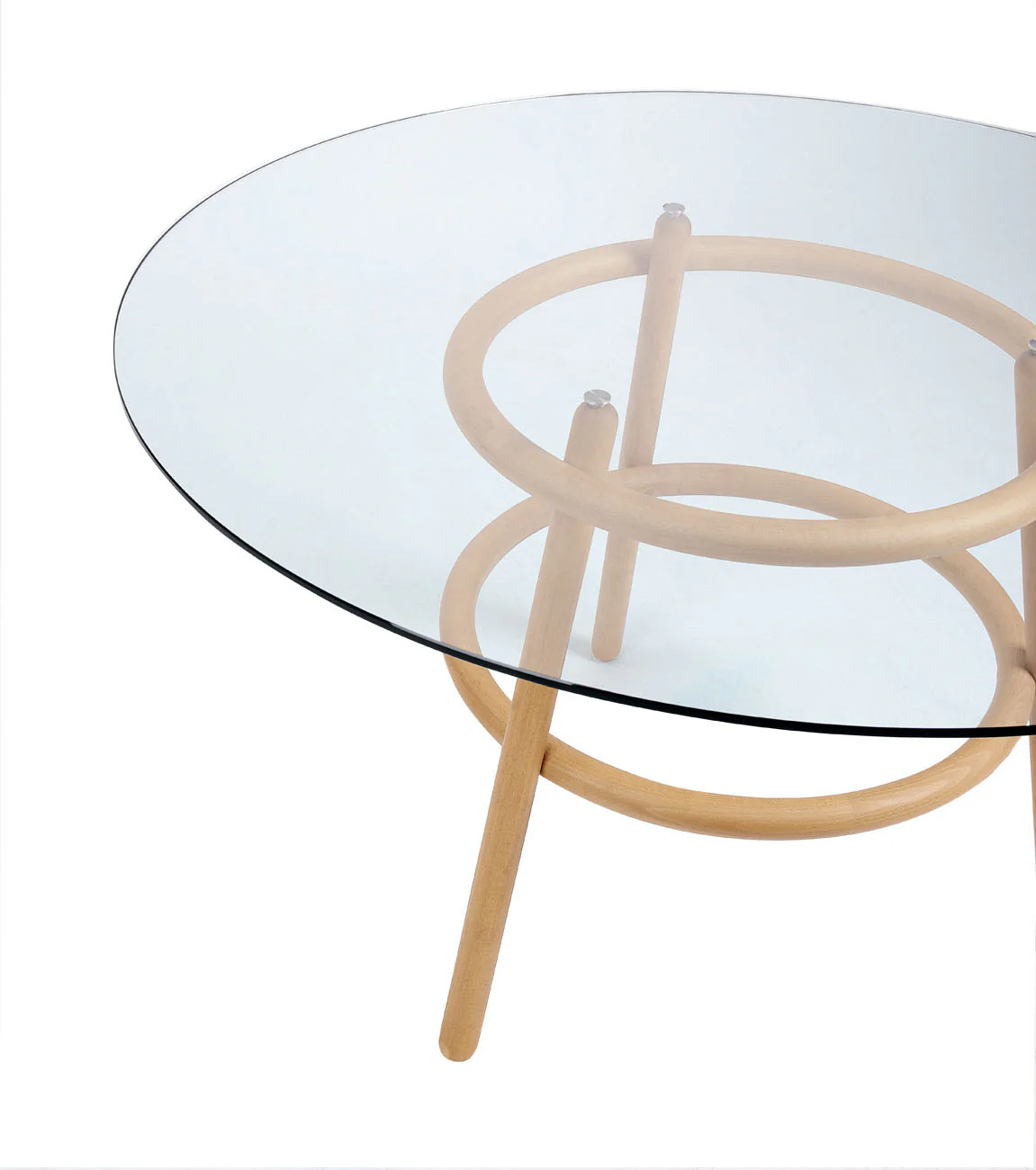 Vico Magistretti 03 02 Bentwood Dining Table by GTV - Image 11