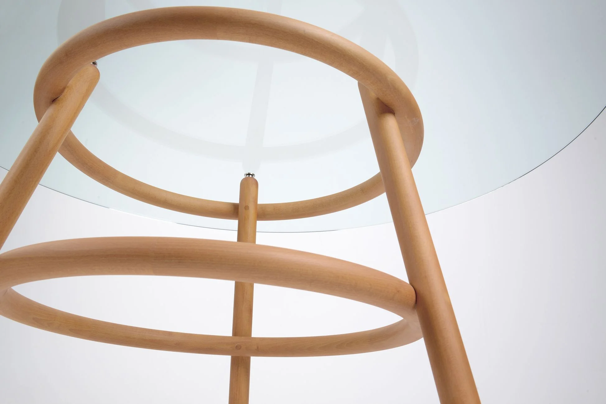 Vico Magistretti 03 02 Bentwood Dining Table by GTV - Image 9