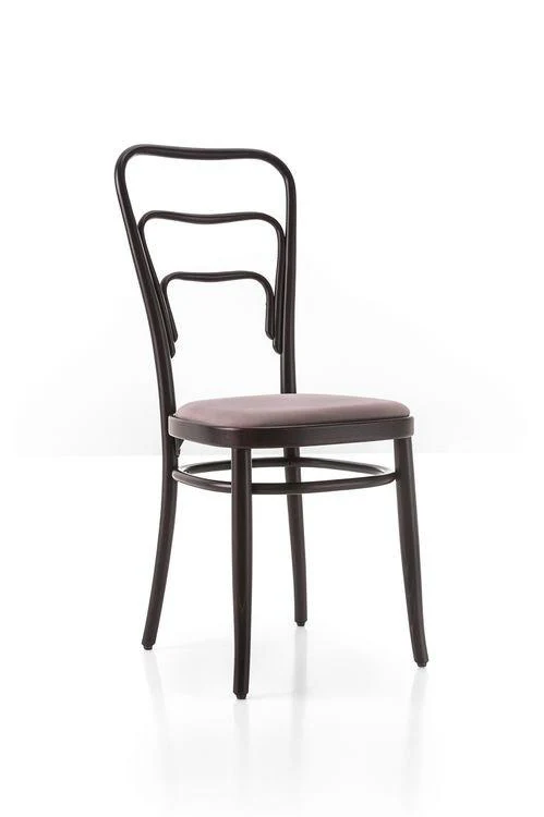 Gebruder Thonet Vienna 144 Bentwood Side Chair (Upholstered) by GTV - Image 2