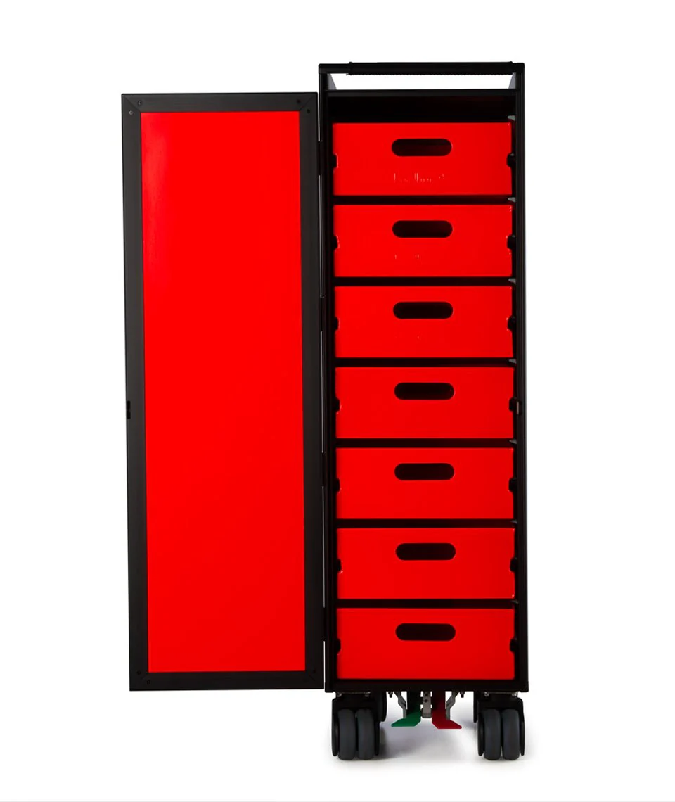 Voyager Neon Black Airplane Trolley by Bordbar - Image 2
