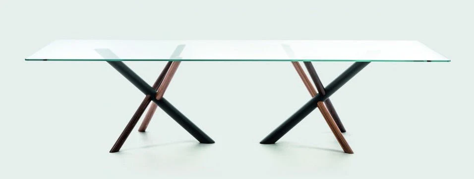 W Two Base Dining Table by Bross - Image 2