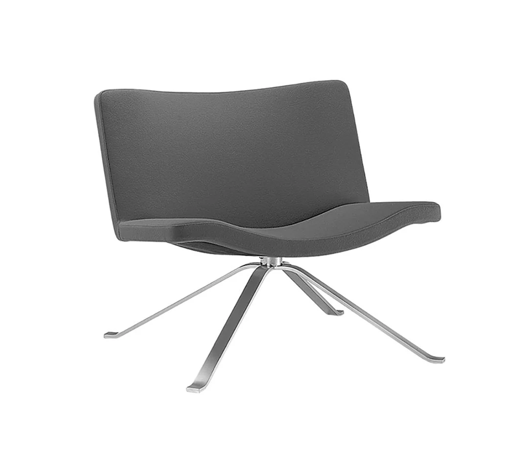 Wave Lounge Chair with Spider Base by Tonon - Image 2