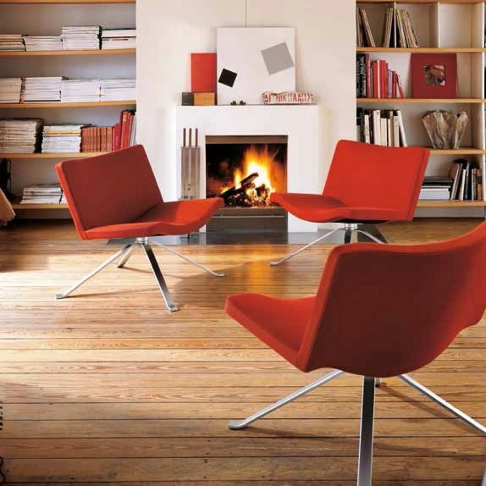 Wave Lounge Chair with Spider Base by Tonon - Image 4