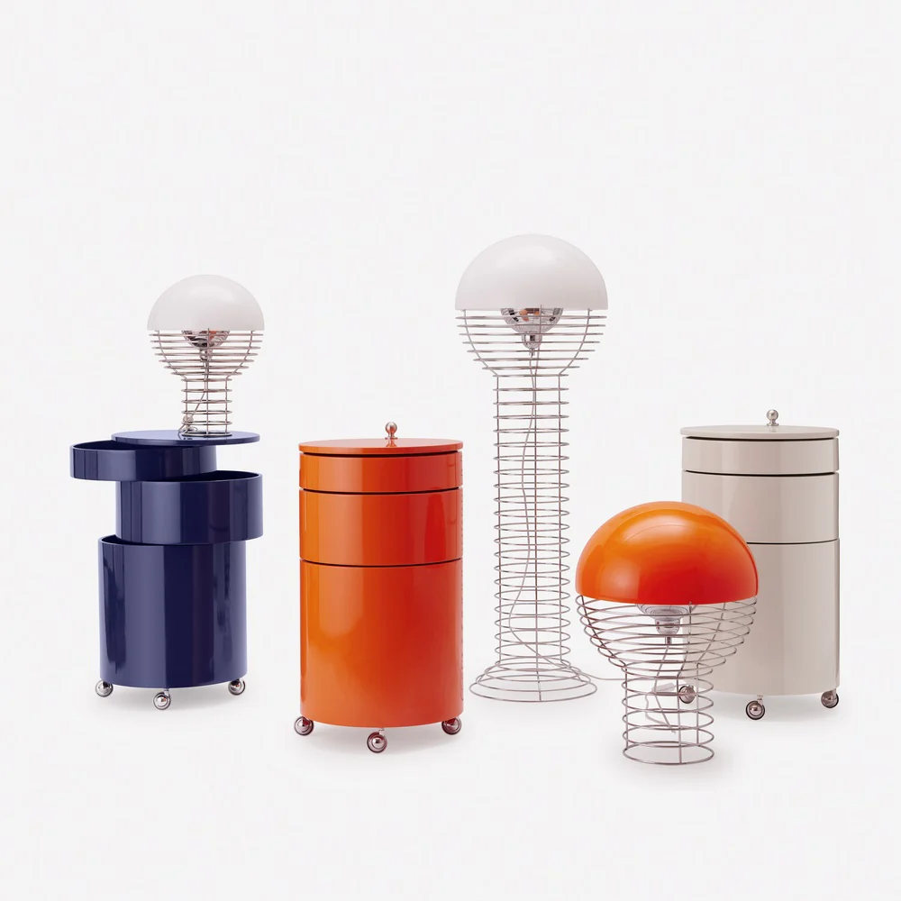Wire Table Lamp 16" by Verner Panton - Image 10