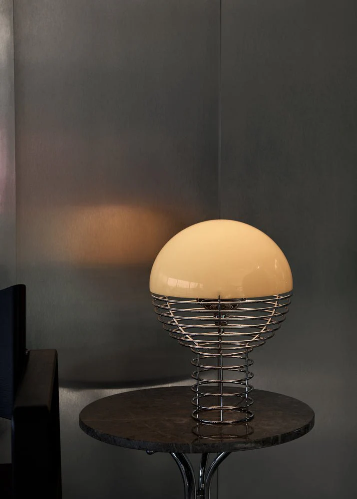 Wire Table Lamp 16" by Verner Panton - Image 15