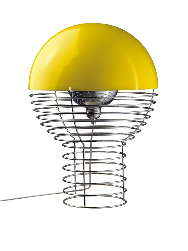 Wire Table Lamp 16" by Verner Panton - Image 3