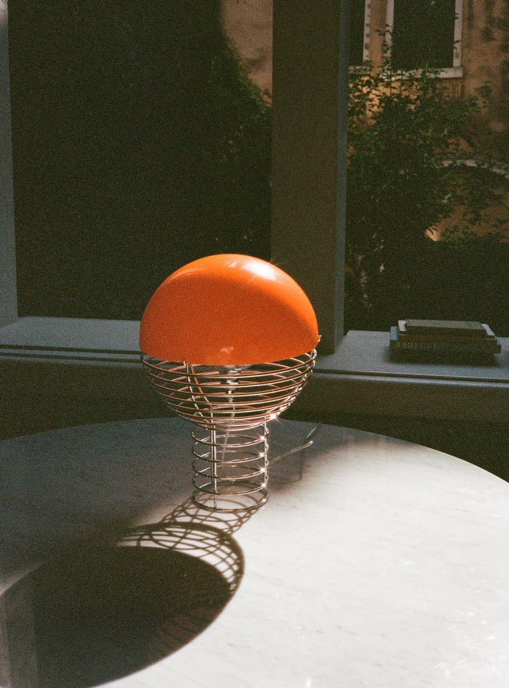 Wire Table Lamp 16" by Verner Panton - Image 9