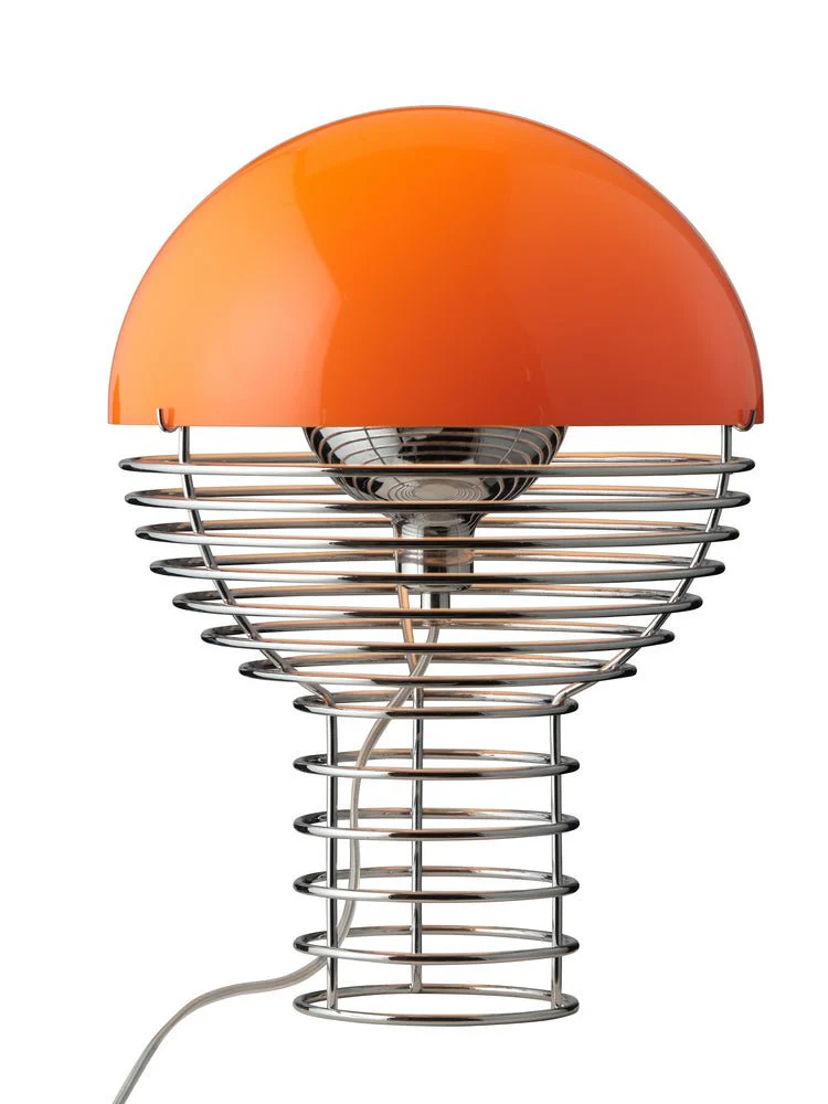Wire Table Lamp 21" by Verner Panton - Image 2