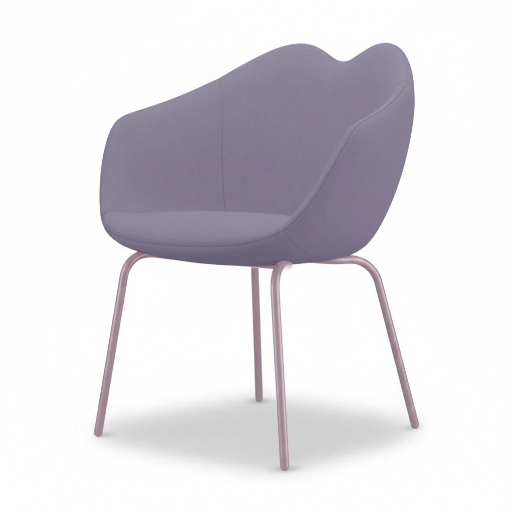 XOXO Chair Four Legs by Qeeboo