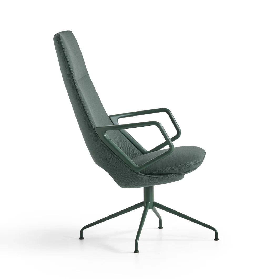 Zuma High Back Swivel Armchair by Artifort